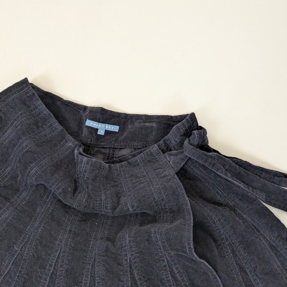 Corduroy Panelled Skirt Mini Midi Smart Set Fit Flare Circle Full A-Line Skater - Picture 6 of 13